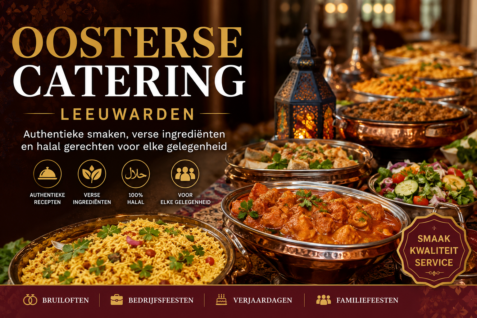 Oosterse catering Leeuwarden