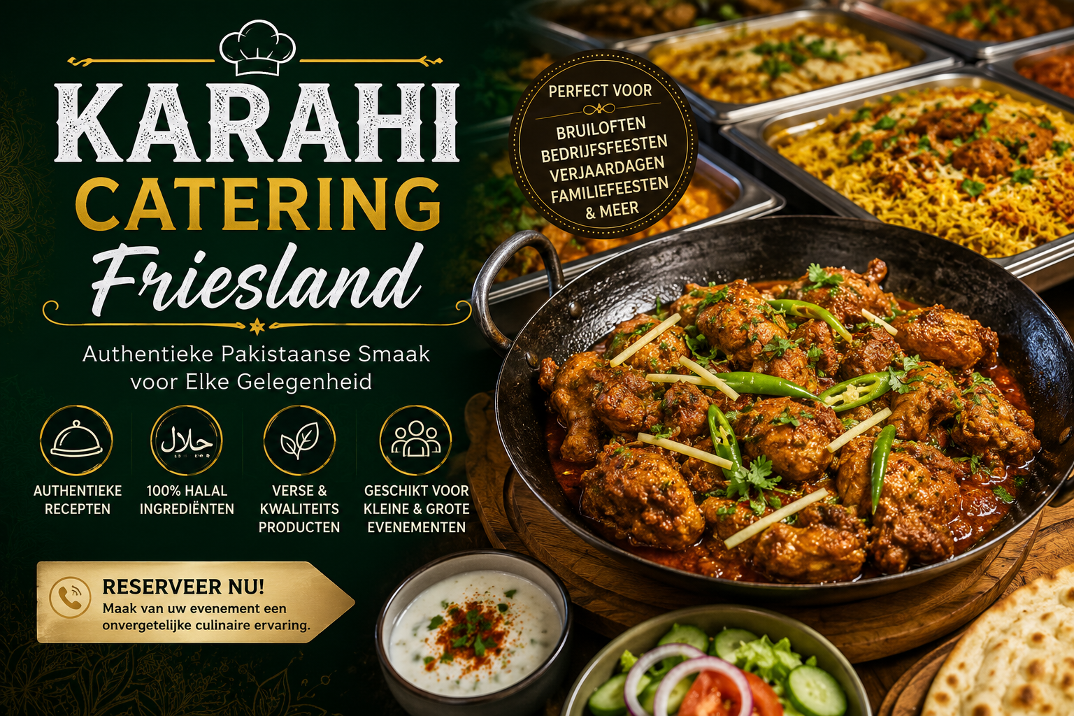 Karahi catering Friesland