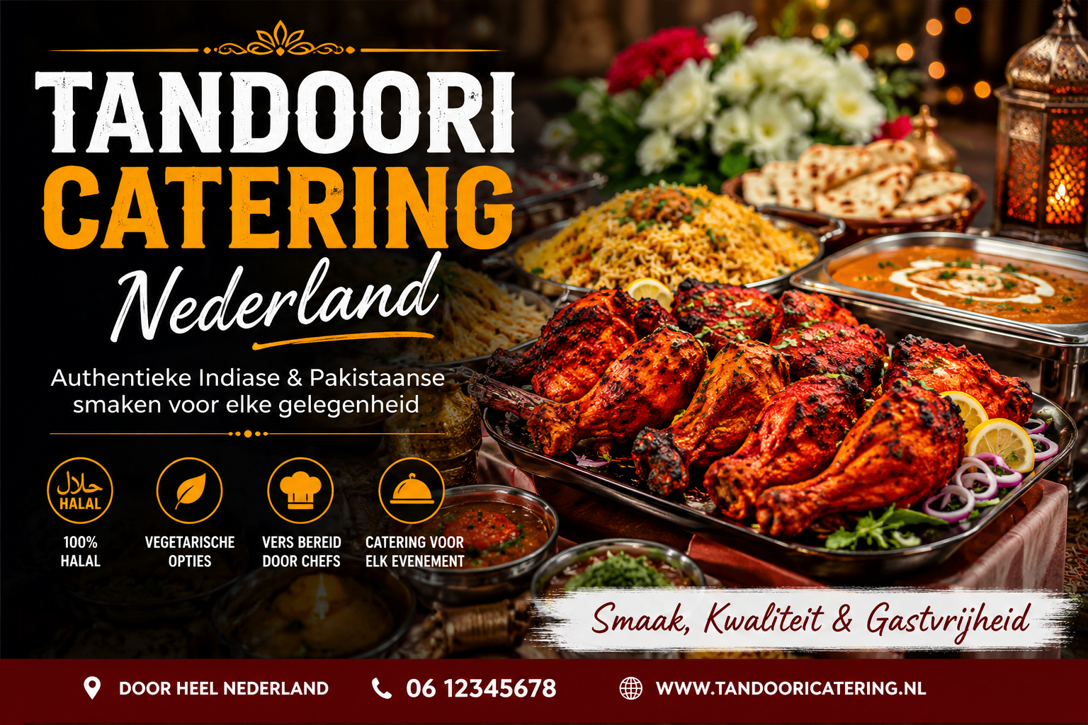 Tandoori catering Nederland