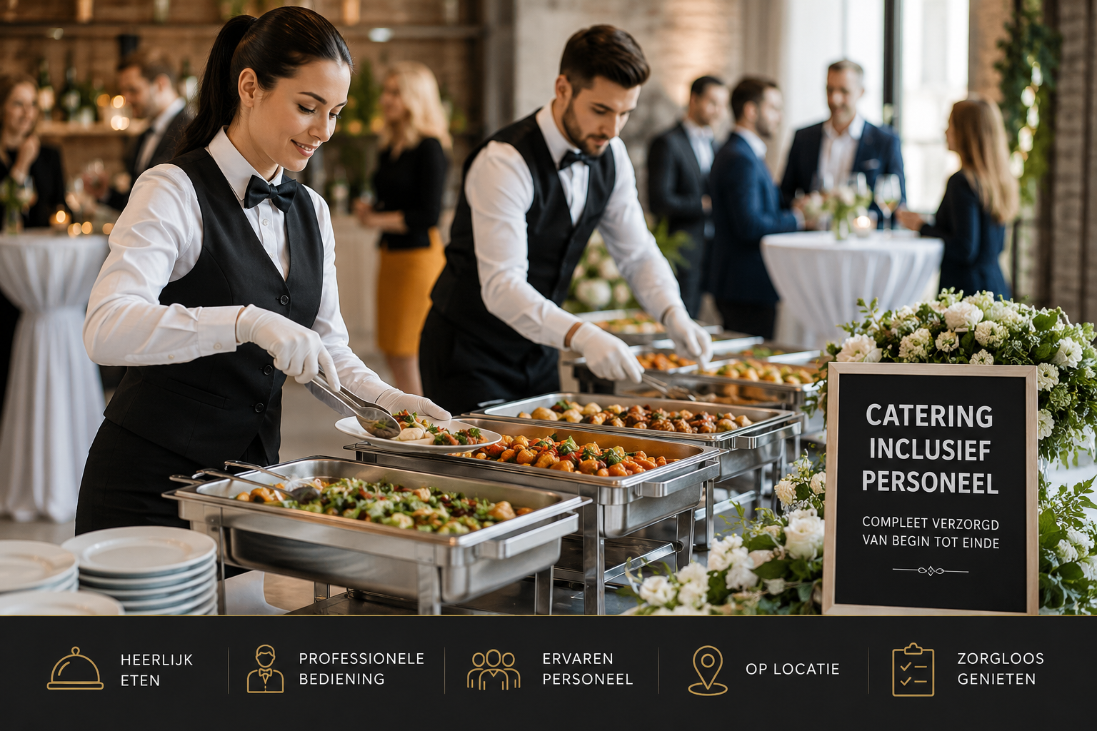 Catering inclusief personeel