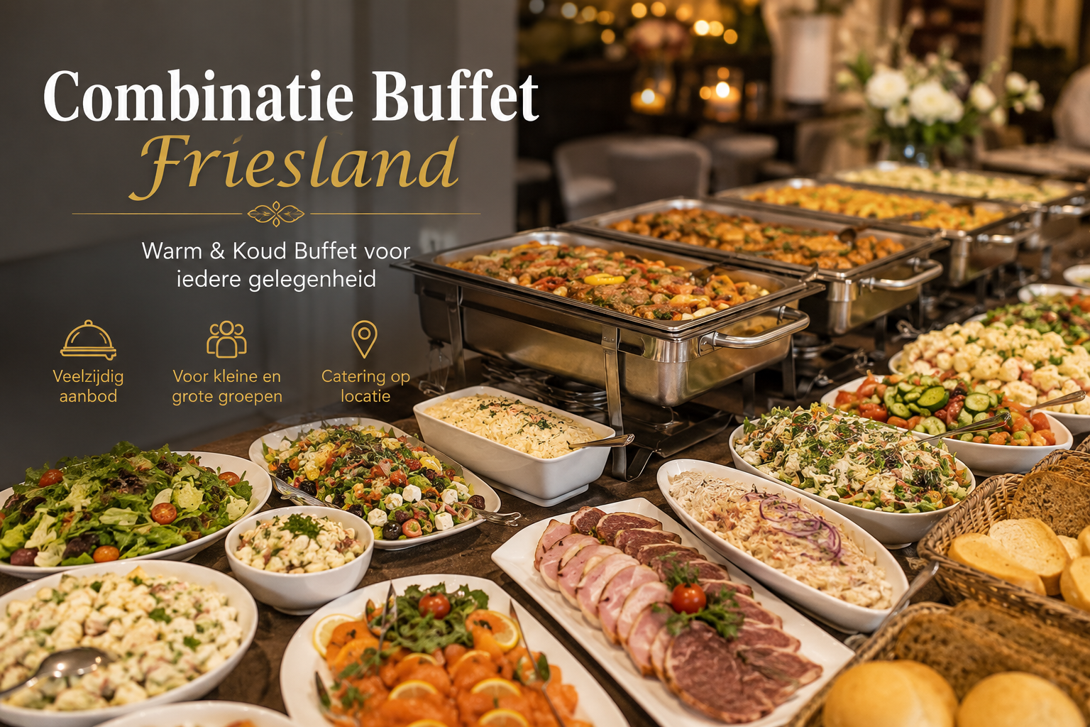 Combinatie buffet Friesland