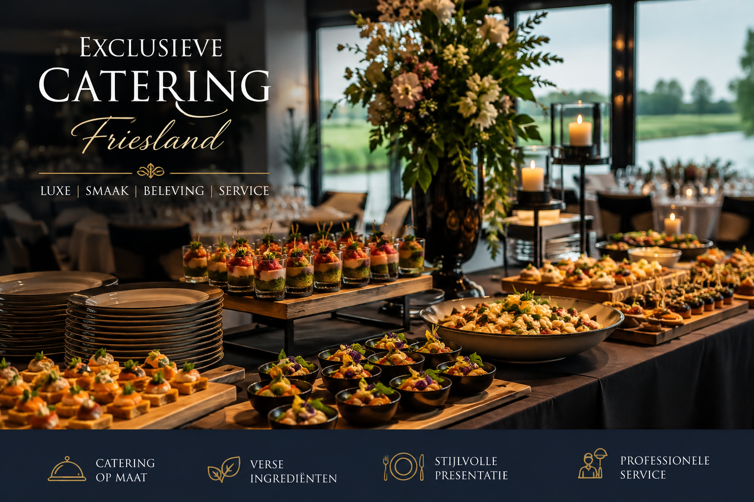 Exclusieve catering Friesland