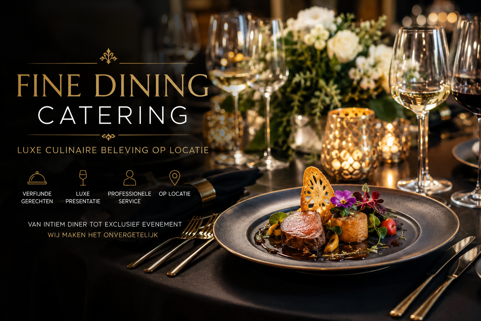 Fine dining catering