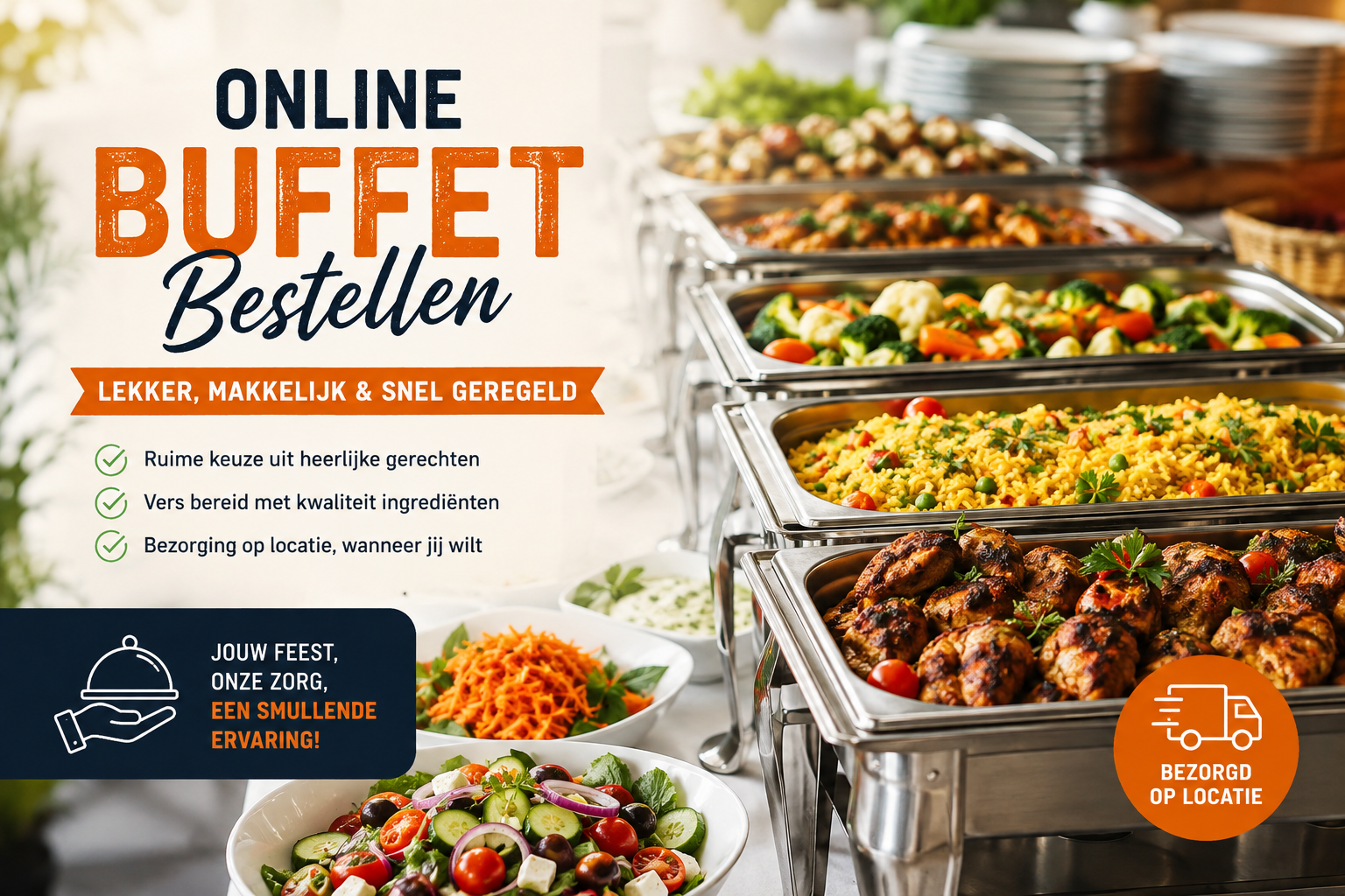 Online buffet bestellen