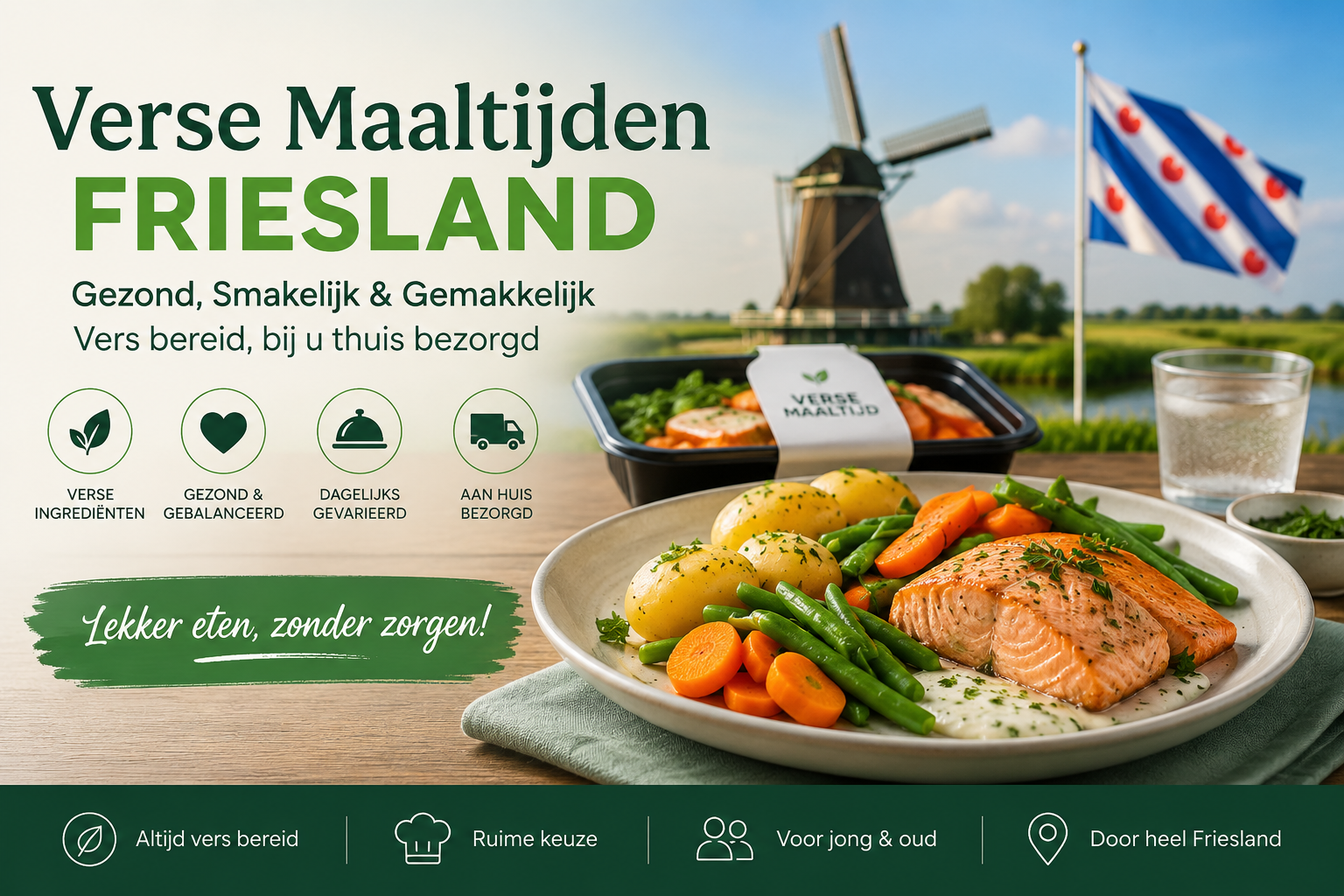Verse maaltijden Friesland